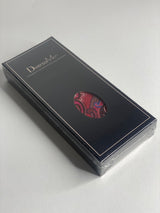 2x1 - Corbata seda rojo oscuro cachemir gigante - DiversoMen