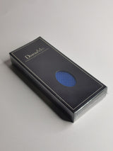 Cravate bleue à petits pois blancs - DiversoMen