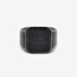 Anillo sello de acero inoxidable vintage - DiversoMen