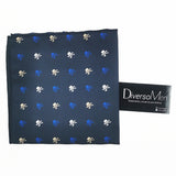 2x1 - Pañuelo azul marino con calaveras piratas azul y blanco - DiversoMen