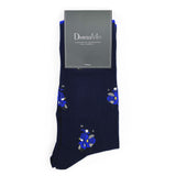 2x1 - Calcetines azul marino con vespas azules - DiversoMen