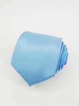 Corbata lisa celeste - DiversoMen