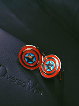 Gemelos escudo capitan estrella - DiversoMen