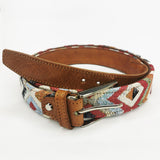 2x1 - Cinturón étnico rombos ajustable - DiversoMen