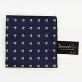 2x1 - Pañuelo azul marino con calaveras piratas blancas - DiversoMen
