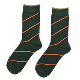 2x1 - Calcetines verdes con rayas bandera de España - DiversoMen