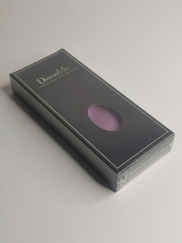 2x1 - Corbata lisa lila - DiversoMen