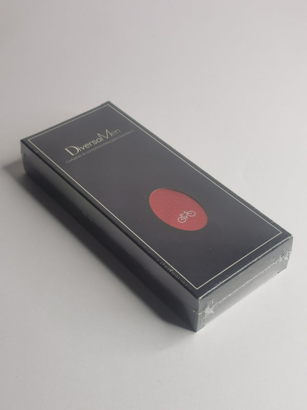 2x1 - Corbata roja con bicicletas blancas - DiversoMen