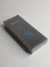 2x1 - Corbata azul marino con rosetas y cuadros celestes - DiversoMen