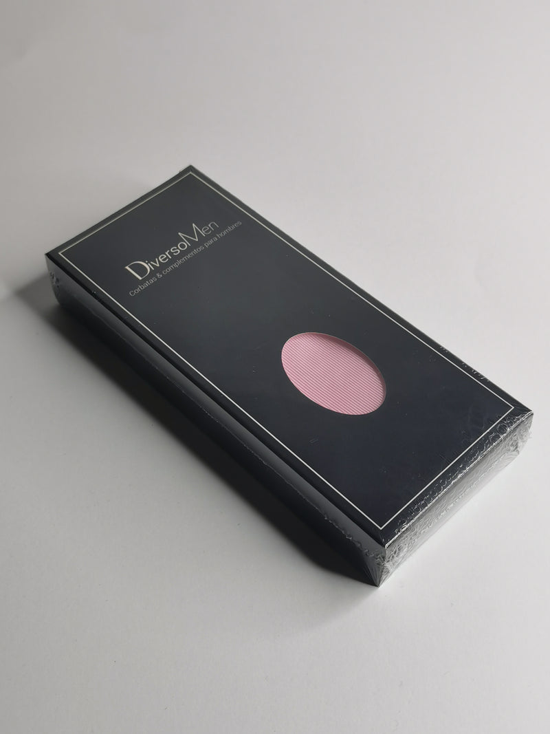 2x1 - Corbata lisa rosa - DiversoMen