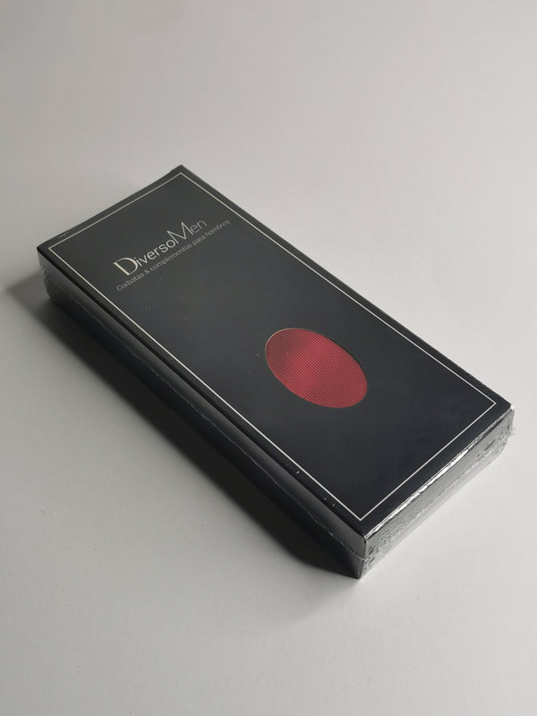 2x1 - Corbata lisa roja - DiversoMen