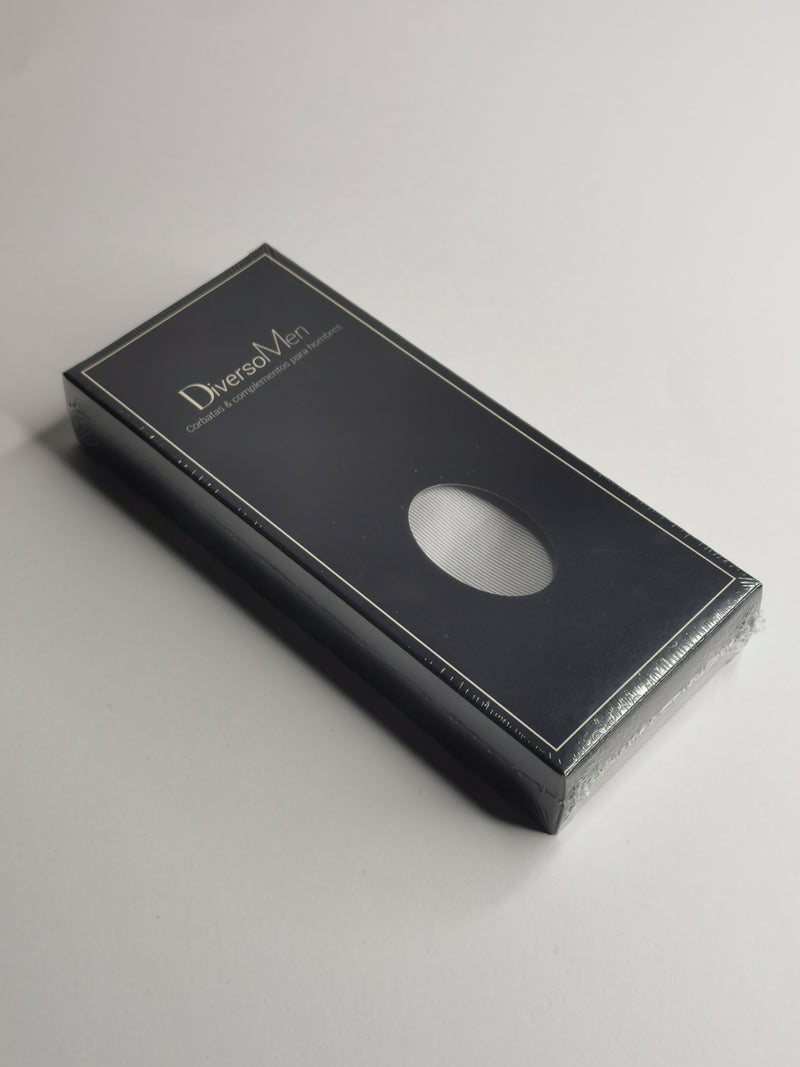 2x1 - Corbata lisa gris - DiversoMen