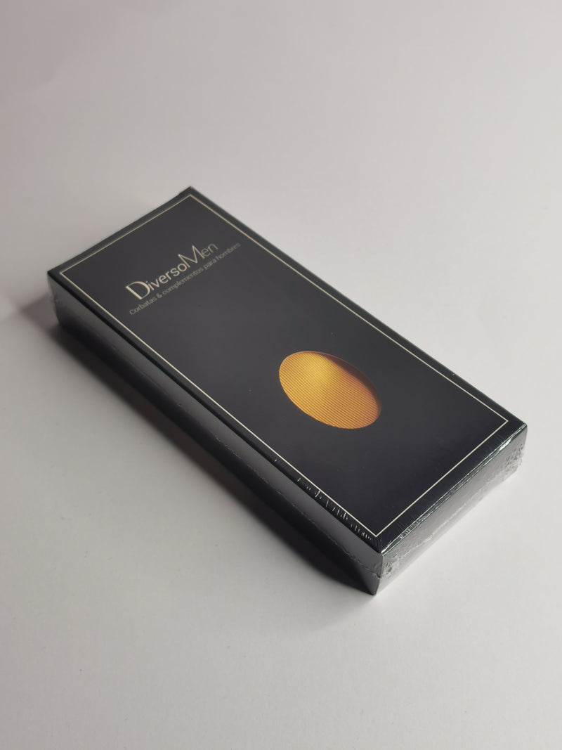 2x1 - Corbata lisa mostaza - DiversoMen