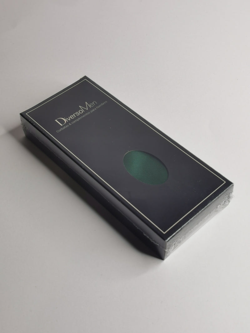 2x1 - Corbata lisa verde - DiversoMen