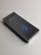 Cravate bleue à motif cachemire rouge et vert - DiversoMen