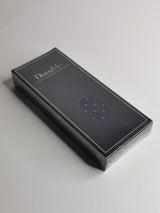 2x1 - Corbata azul marino de lunares rosa fucsia medianos - DiversoMen