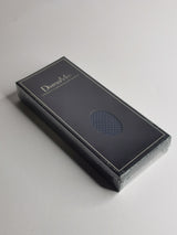 Cravate bleu marine à petits pois bleu clair - DiversoMen