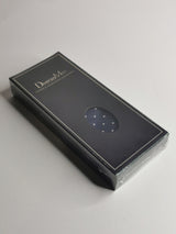 Cravate bleu marine à pois rose moyen - DiversoMen