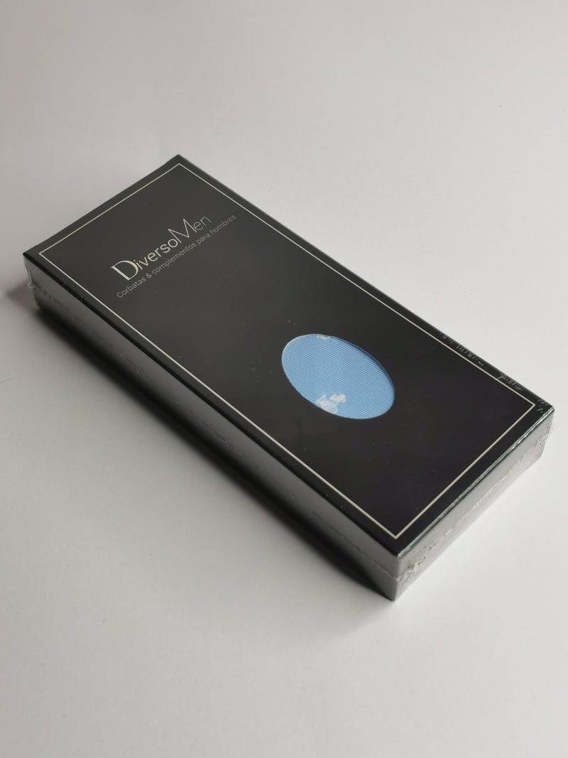 2x1 - Corbata celeste con motos vespas blancas - DiversoMen