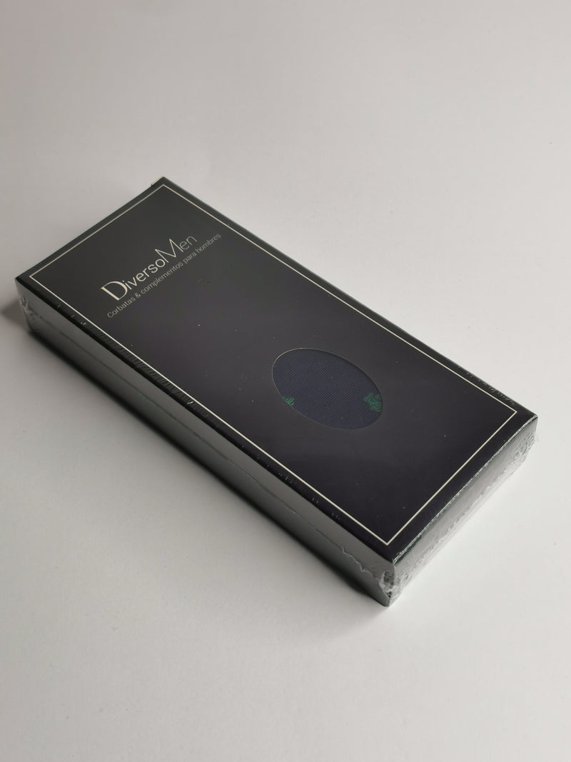 2x1 - Corbata azul marino con motos vespas verdes - DiversoMen