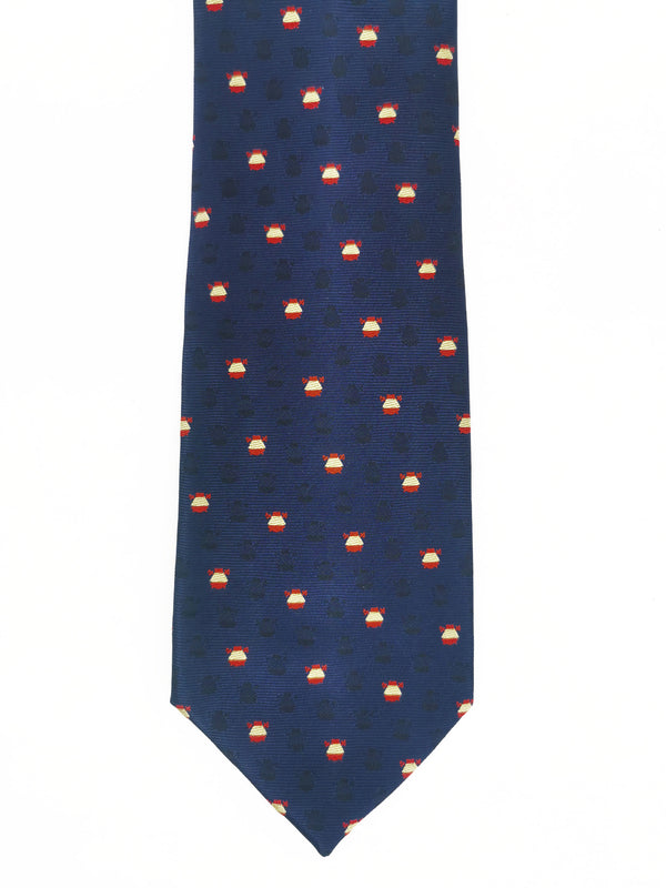 2x1 - Corbata azul marino con capote banderas de España - DiversoMen