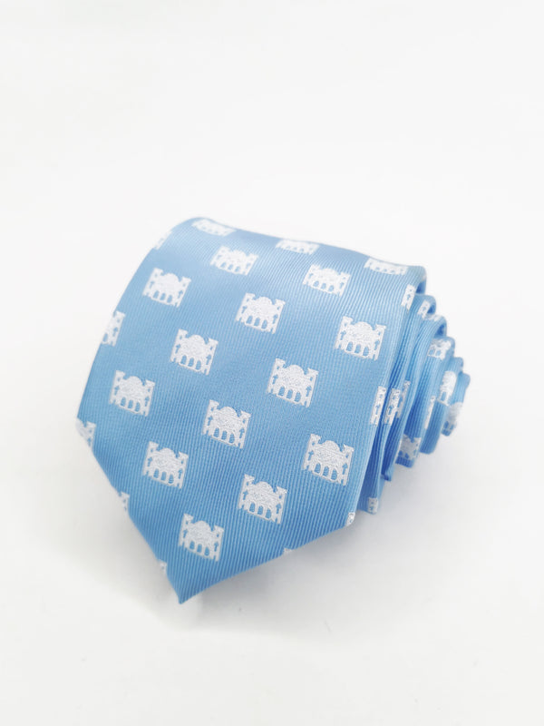 2x1 - Corbata celeste portada feria blanca - DiversoMen