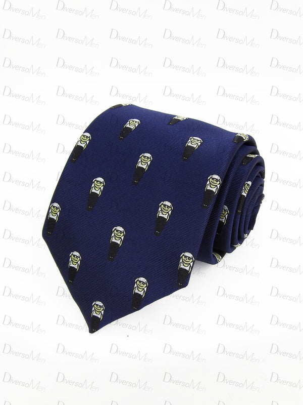 Corbata azul marino costaleros Corbatas