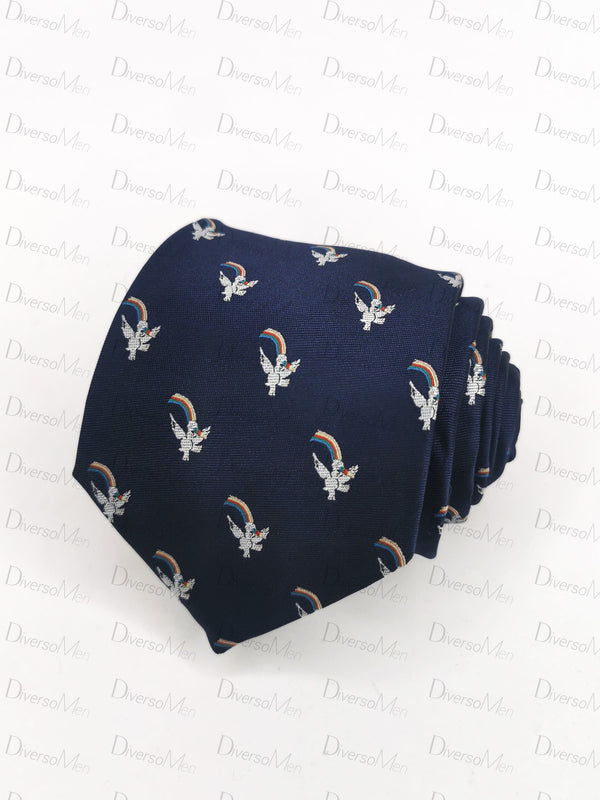 Corbata Azul Marino Curro Expo92 Corbatas