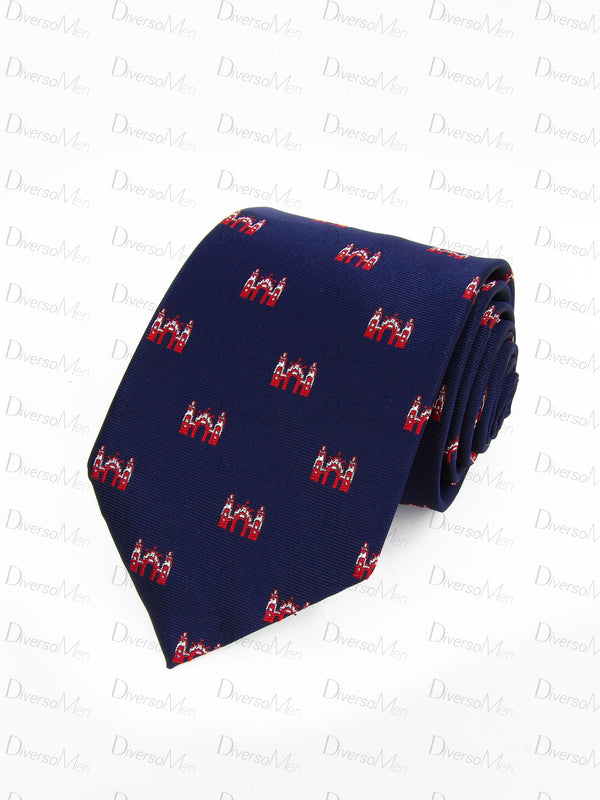 Corbata azul marino portada feria 2025 Corbatas