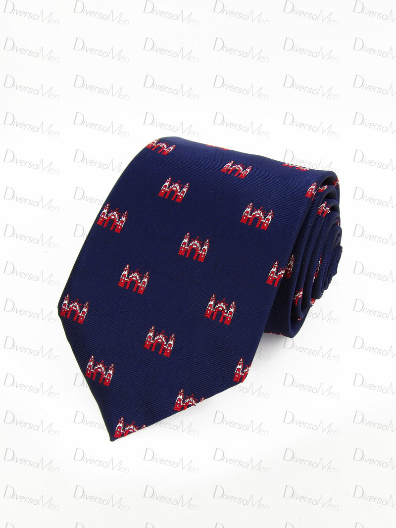 Corbata azul marino portada feria 2025 Corbatas