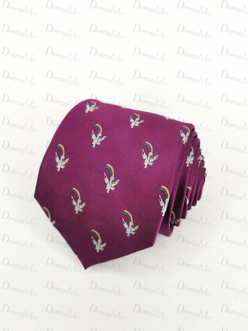 Corbata Magenta Curro Expo92 Corbatas