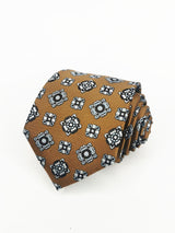 2x1 - Corbata dorada brillante rosetas - DiversoMen