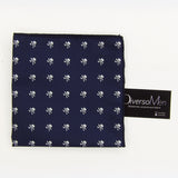 2x1 - Pañuelo azul marino con calaveras piratas blancas - DiversoMen