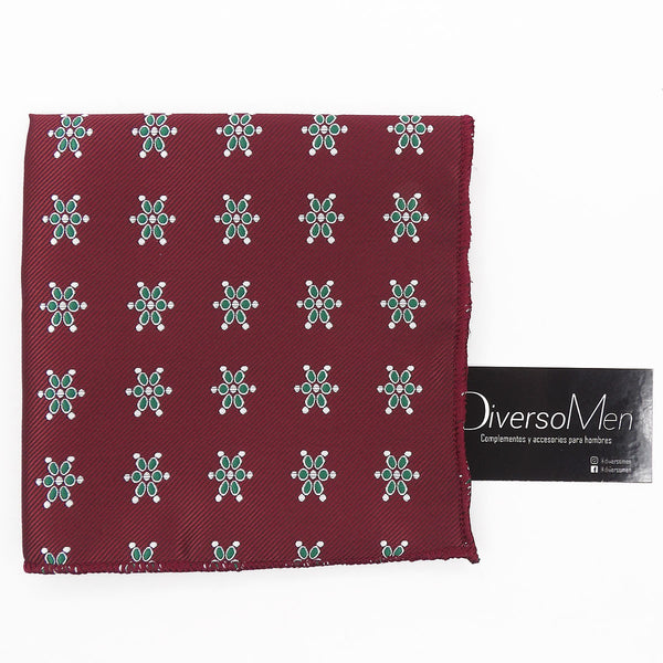 2x1 - Pañuelo burdeos con mariquillas de la Macarena - DiversoMen