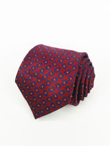 Cravate ovale rouge foncé - DiversoMen