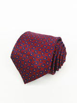 Cravate ovale rouge foncé - DiversoMen