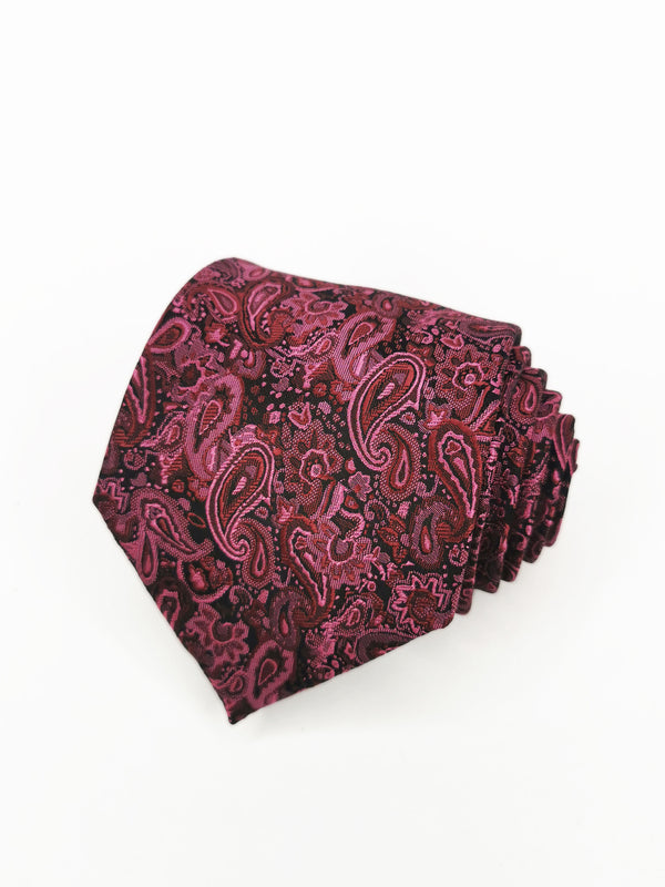 2x1 - Corbata cachemir tonos fucsia - DiversoMen