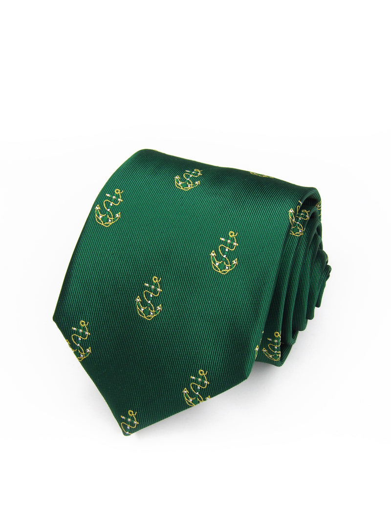 2x1 - Corbata verde con anclas Esperanza de Triana - DiversoMen