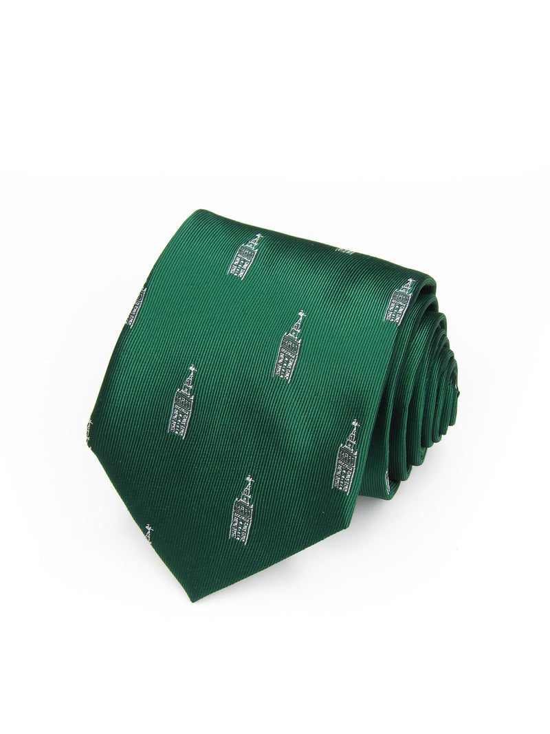 2x1 - Corbata verde con Giralda blanca - DiversoMen