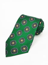 2x1 - Corbata verde con rosetas grandes - DiversoMen