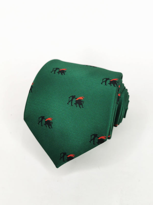 2x1 - Corbata verde con torero color negro - DiversoMen